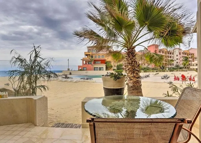 Сasa de vacaciones Unit 135 - Beachfront Heaven Ocean Front At Terrasol Cabo San Lucas