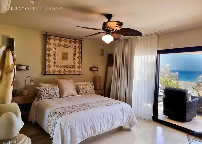 Сasa de vacaciones Unit 135 - Beachfront Heaven Ocean Front At Terrasol Cabo San Lucas