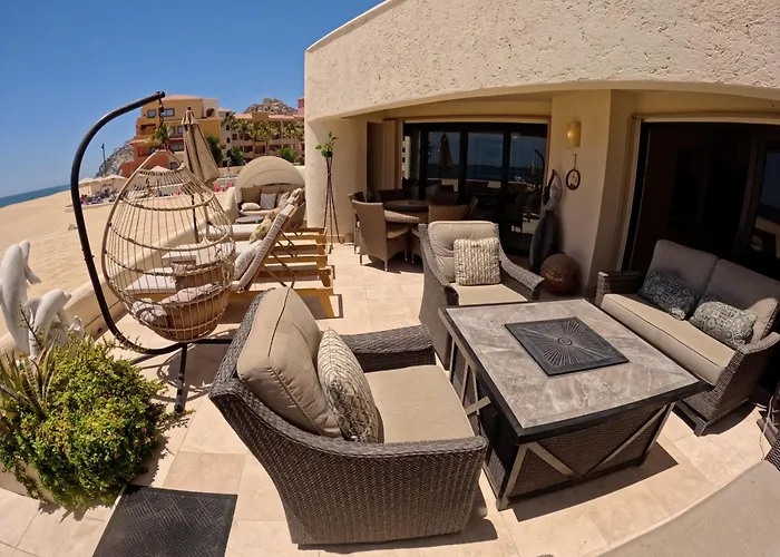 Сasa de vacaciones Unit 135 - Beachfront Heaven Ocean Front At Terrasol